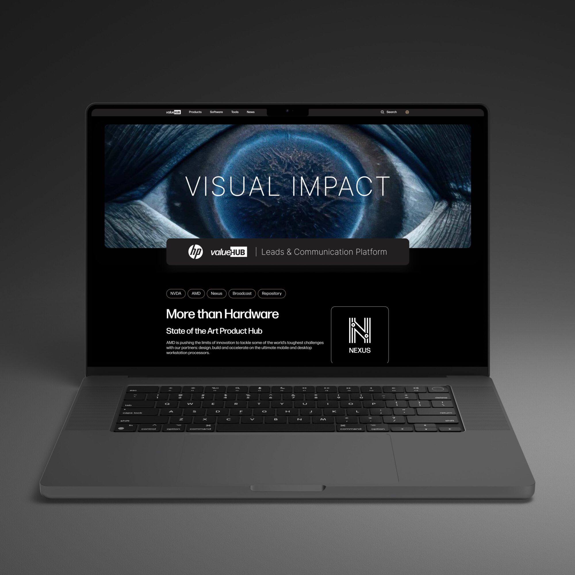 ValueHub Mockup Home