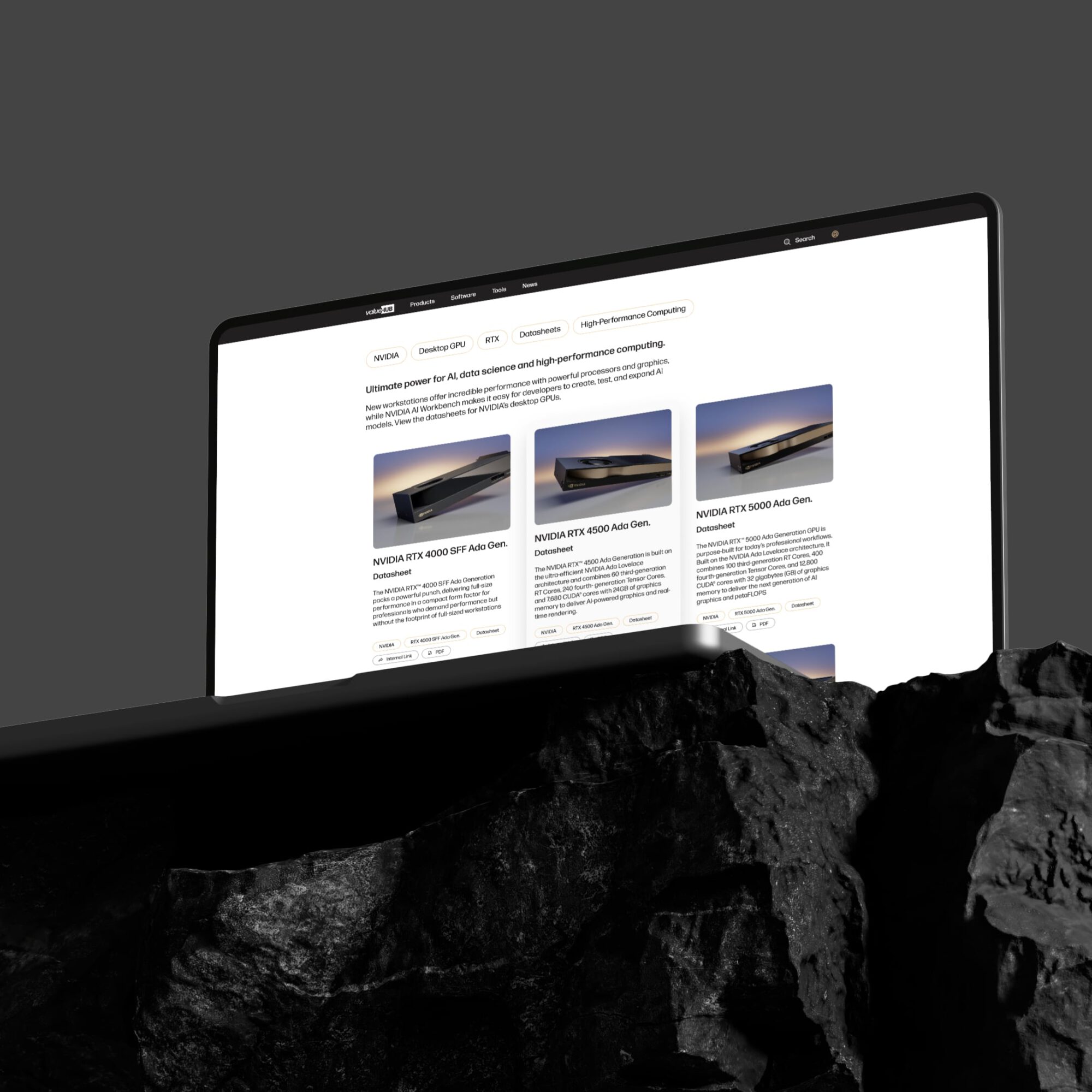 ValueHub MacBook NVDA Page